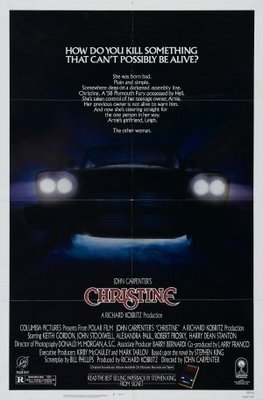 Christine movie poster (1983) canvas poster