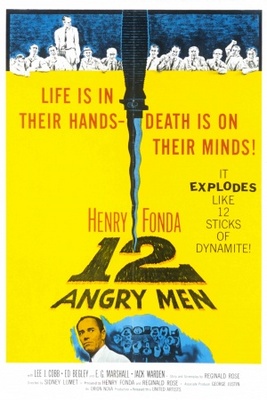 12 Angry Men movie poster (1957) metal framed poster