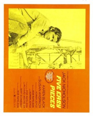 Five Easy Pieces movie poster (1970) Stickers MOV_3ce53700