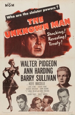 The Unknown Man movie poster (1951) Mouse Pad MOV_3d015dda