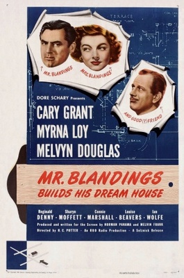 Mr. Blandings Builds His Dream House movie poster (1948) wooden framed poster