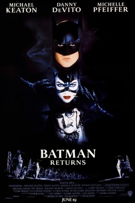 Batman Returns movie poster (1992) tote bag