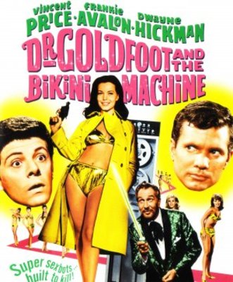 Dr. Goldfoot and the Bikini Machine movie poster (1965) canvas poster