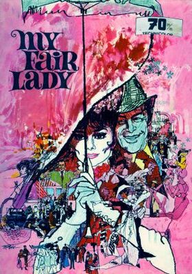 My Fair Lady movie poster (1964) Longsleeve T-shirt