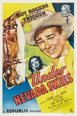 Under Nevada Skies movie poster (1946) wood print