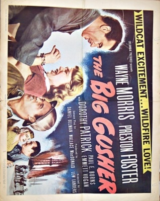 The Big Gusher movie poster (1951) wooden framed poster
