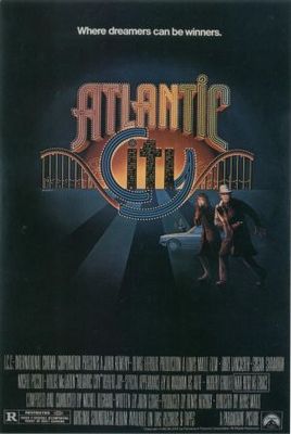 Atlantic City movie poster (1980) metal framed poster
