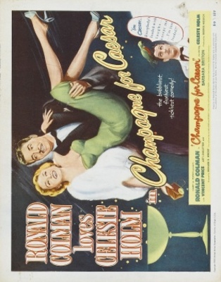 Champagne for Caesar movie poster (1950) poster