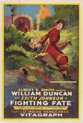 Fighting Fate movie poster (1921) pillow
