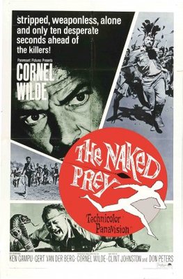The Naked Prey movie poster (1966) t-shirt