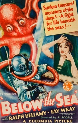 Below the Sea movie poster (1933) Stickers MOV_3d86feda