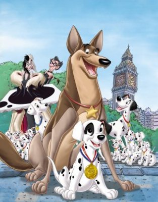 101 Dalmatians II: Patch's London Adventure movie poster (2003) poster with hanger
