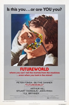 Futureworld movie poster (1976) wood print