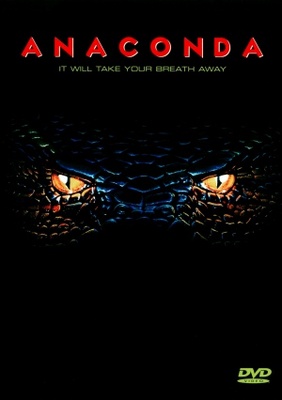 Anaconda movie poster (1997) wood print