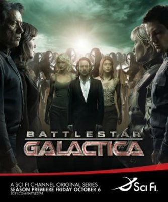 Battlestar Galactica movie poster (2004) Mouse Pad MOV_3d97ec7d