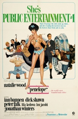 Penelope movie poster (1966) metal framed poster