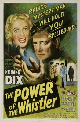 The Power of the Whistler movie poster (1945) metal framed poster