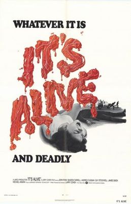 It's Alive movie poster (1974) metal framed poster