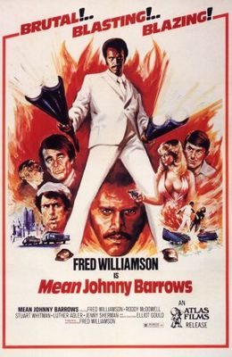 Mean Johnny Barrows movie poster (1976) Stickers MOV_3dc502fc