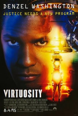 Virtuosity movie poster (1995) Longsleeve T-shirt