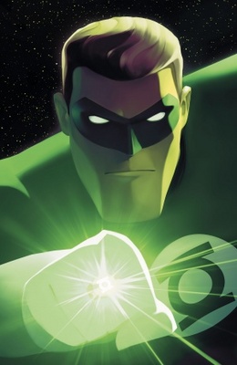 Green Lantern: The Animated Series movie poster (2011) metal framed poster