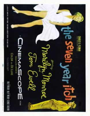 The Seven Year Itch movie poster (1955) Poster MOV_3df775cd