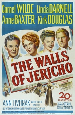 The Walls of Jericho movie poster (1948) wood print