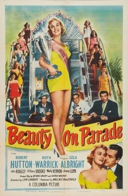 Beauty on Parade movie poster (1950) metal framed poster
