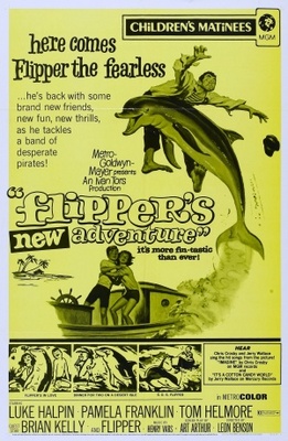 Flipper's New Adventure movie poster (1964) mouse pad