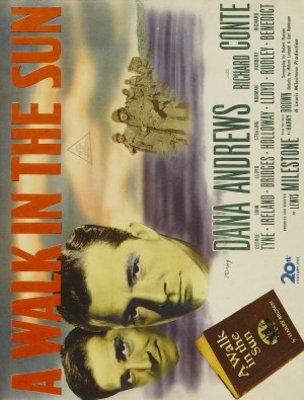 A Walk in the Sun movie poster (1945) pillow