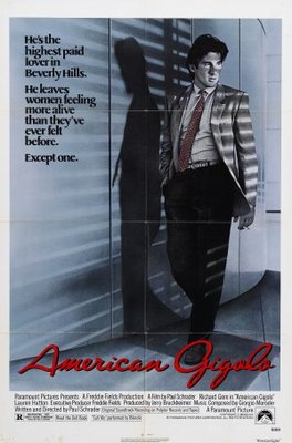 American Gigolo movie poster (1980) metal framed poster