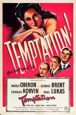 Temptation movie poster (1946) poster with hanger