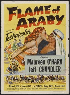 Flame of Araby movie poster (1951) poster