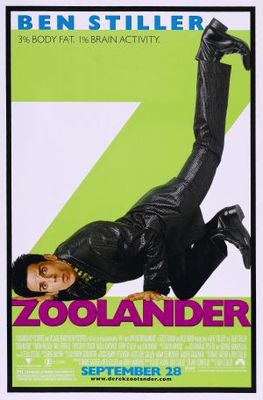 Zoolander movie poster (2001) poster with hanger