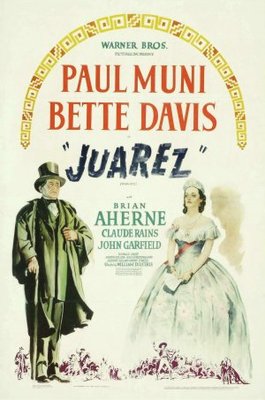 Juarez movie poster (1939) canvas poster