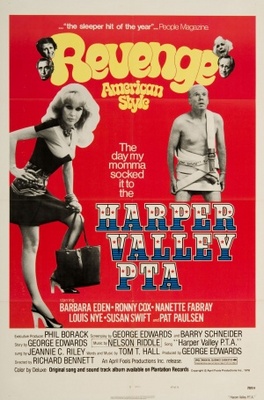 Harper Valley P.T.A. movie poster (1978) Stickers MOV_3e721edc