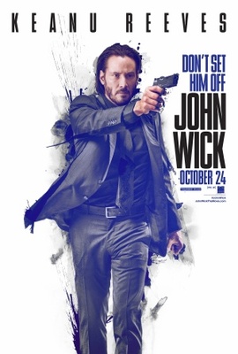 John Wick movie poster (2014) pillow