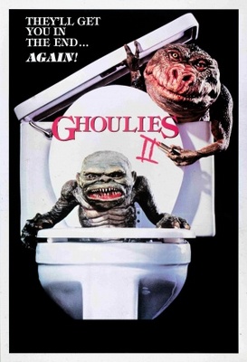 Ghoulies II movie poster (1987) metal framed poster