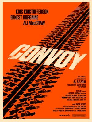 Convoy movie poster (1978) poster with hanger
