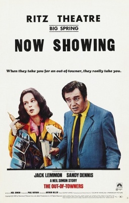 The Out-of-Towners movie poster (1970) canvas poster