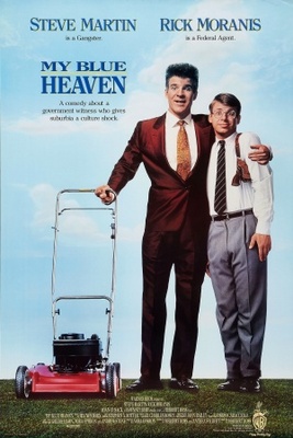 My Blue Heaven movie poster (1990) wood print