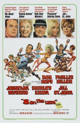 Eight on the Lam movie poster (1967) canvas poster