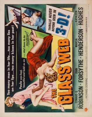 The Glass Web movie poster (1953) poster with hanger