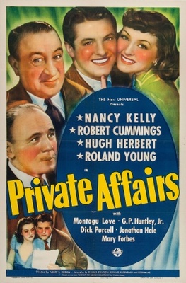 Private Affairs movie poster (1940) Poster MOV_3ecddc1d