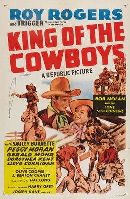 King of the Cowboys movie poster (1943) mouse pad