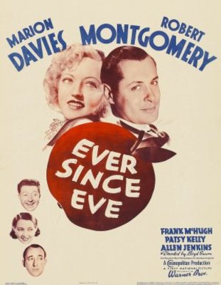 Ever Since Eve movie poster (1937) Stickers MOV_3ed5aaa4