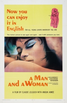 Un homme et une femme movie poster (1966) poster with hanger