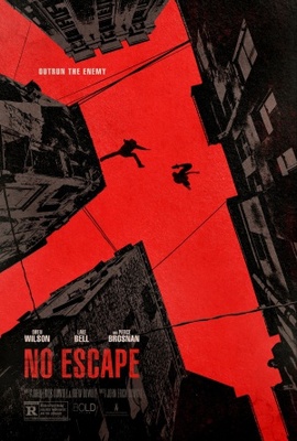 No Escape movie poster (2015) canvas poster