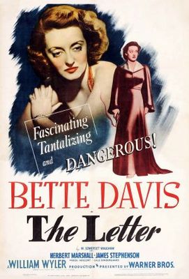 The Letter movie poster (1940) mouse pad