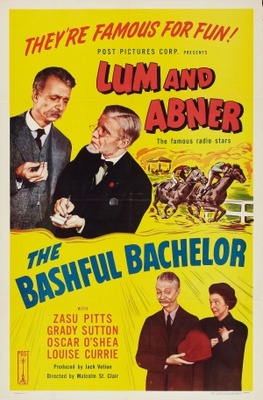 The Bashful Bachelor movie poster (1942) metal framed poster
